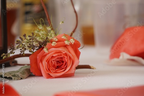 RoseOnTable