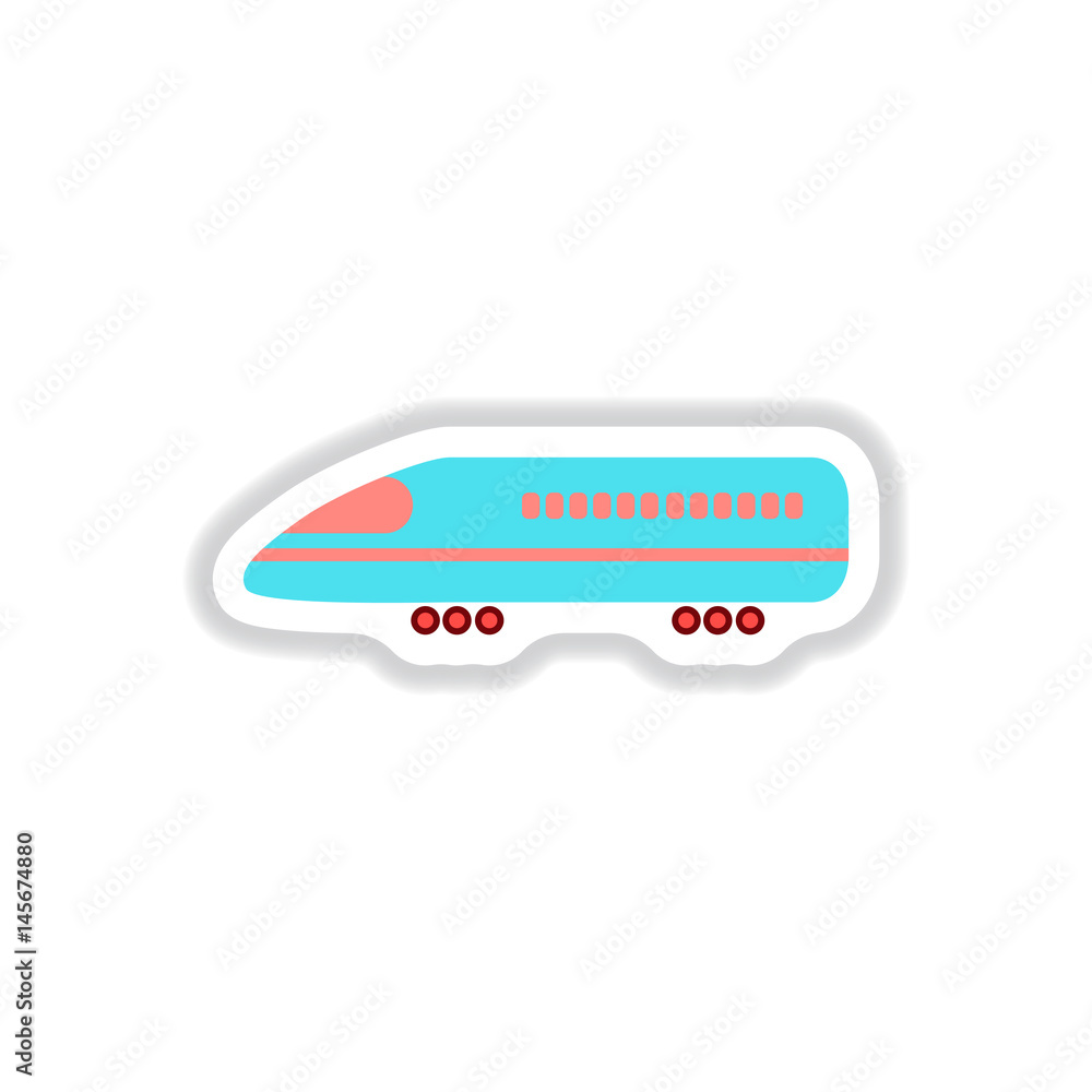 stylish icon in paper sticker style travel airplane stylish icon in paper sticker style travel airplane