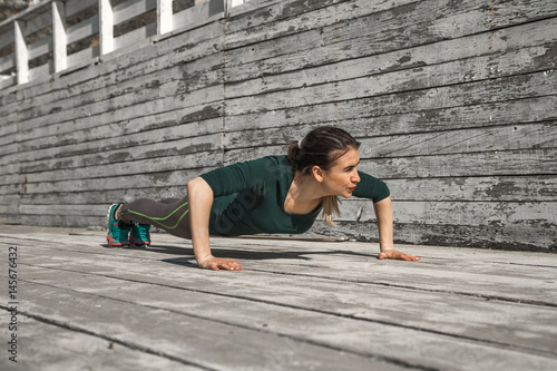 fitness sporty girl © puhimec