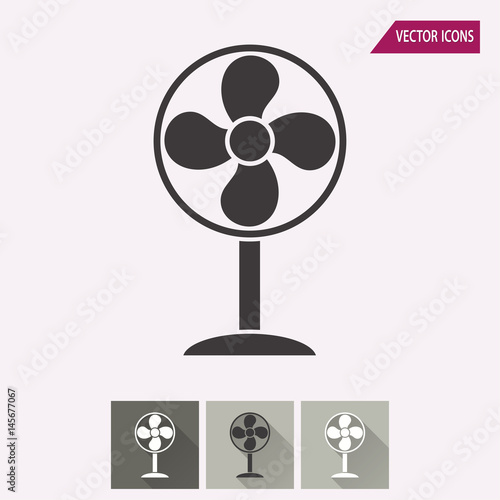 Fan - vector icon.