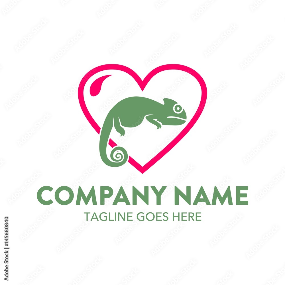 Unique Reptile Logo
