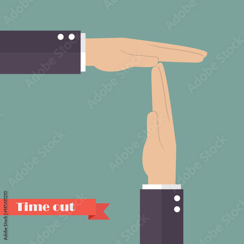 Timeout signal hand
