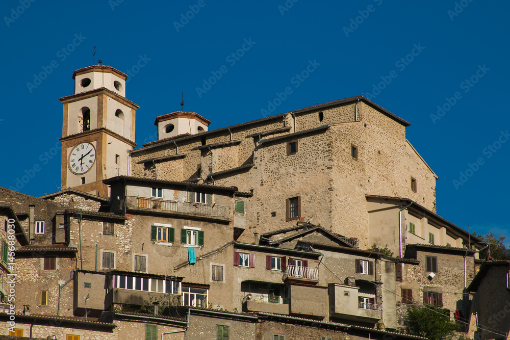 Antico borgo di Artena in Lazio