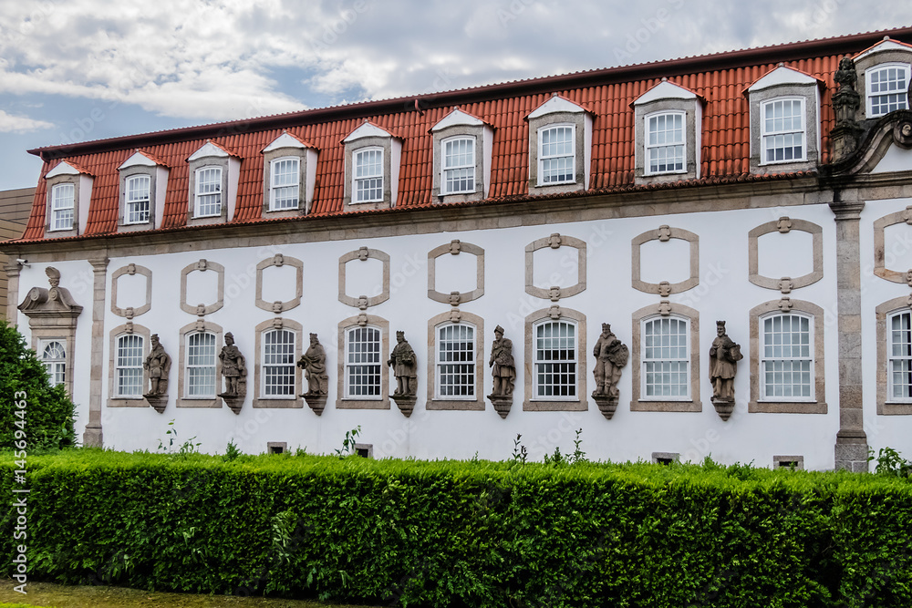 Vila Flor Palace, built in 18th century. Guimaraes, Portugal.