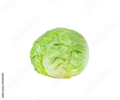 Cabbage isolated on white background