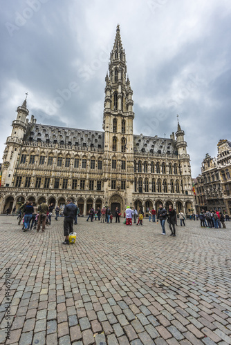The Grand Place in Brussels, Belgium.