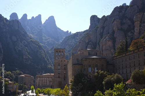 Montserrat monastery. Catalonia, Spain 