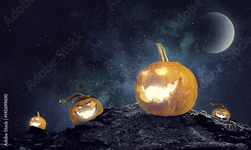 Mystery of Jack pumpkin © Sergey Nivens