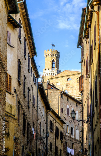 old town of volterra - italy