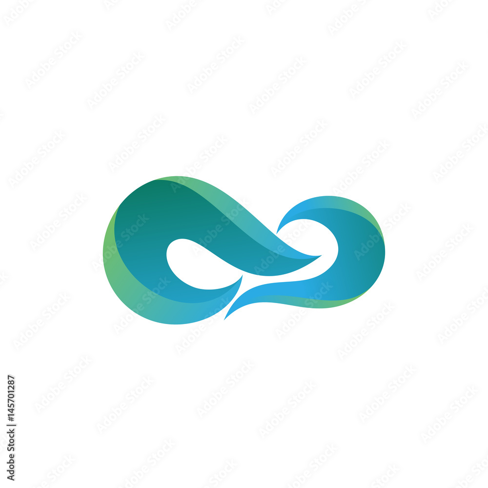 Obraz premium Infinity Wave