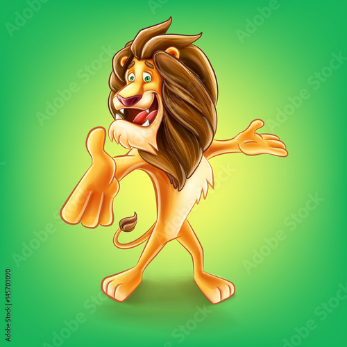 lion vector illustration