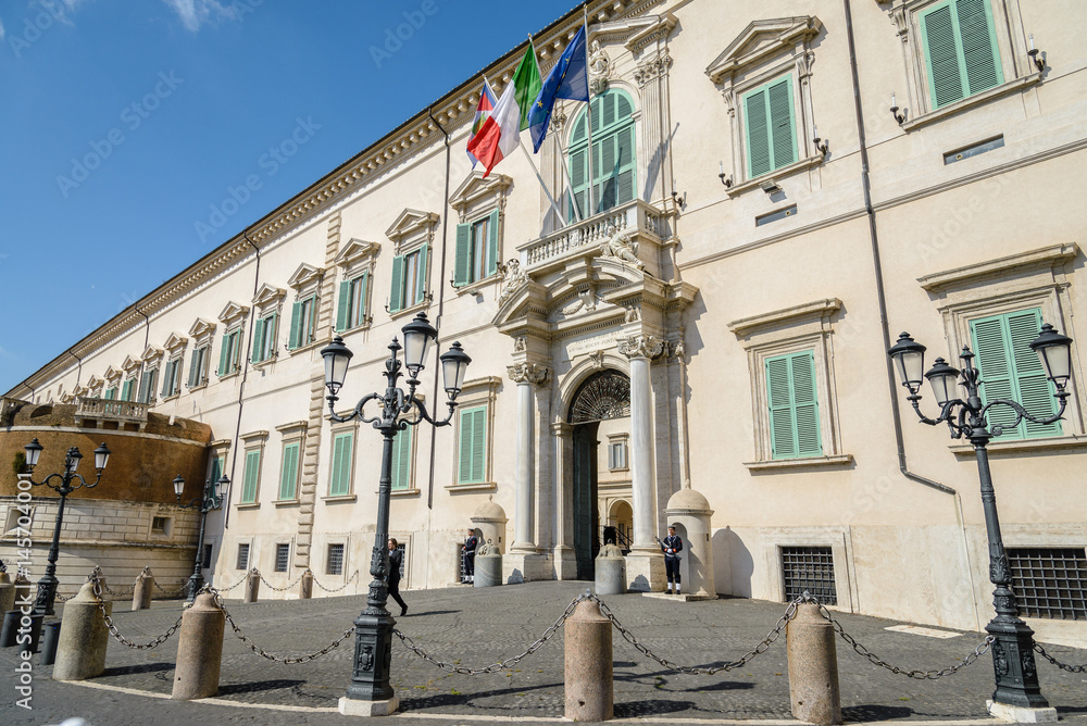 Naklejka premium quirinale palace in Rome, Italy