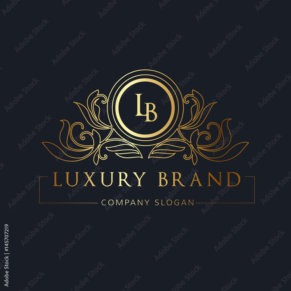 Luxury Logo, Hotel logo, Monogram logo, Vector logo template ...