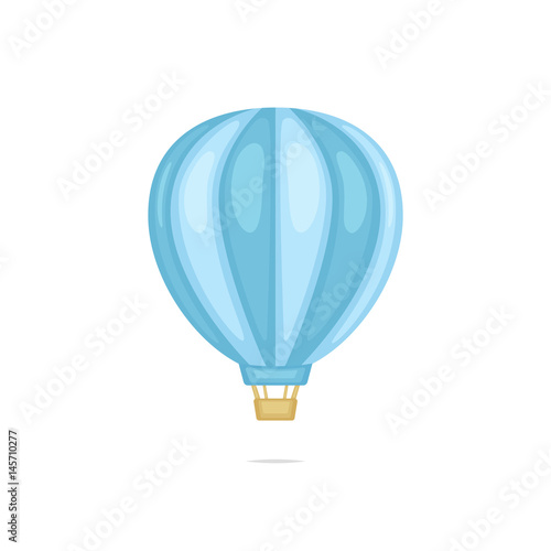 Hot air balloon vector