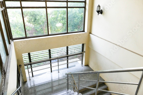 Stairway in the school