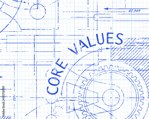 Core Values Graph Paper Machine