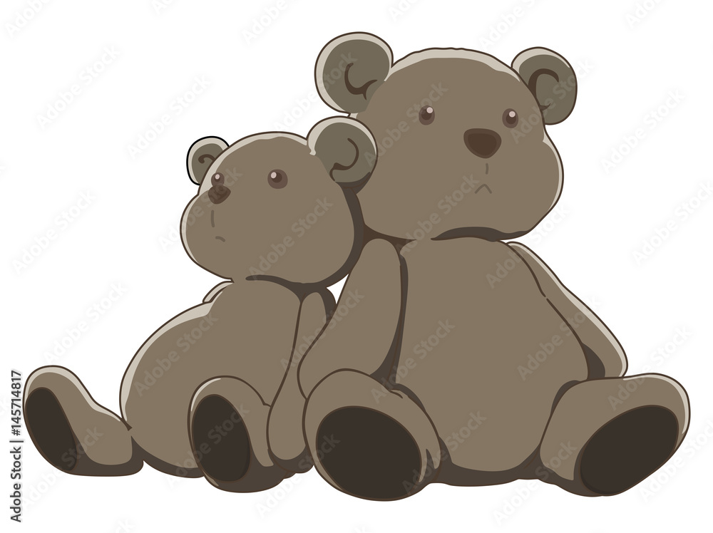 Fototapeta premium Pair of teddy bears