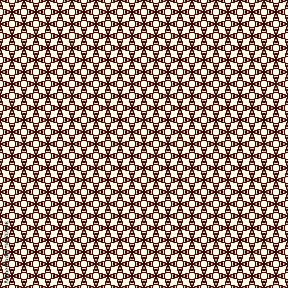 Outline seamless pattern with stylized repeating stars. Simple geometric ornament. Modern stylish texture. Outline seamless pattern with stylized repeating stars. Simple geometric ornament. Modern stylish texture.
