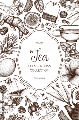 Vector tea design