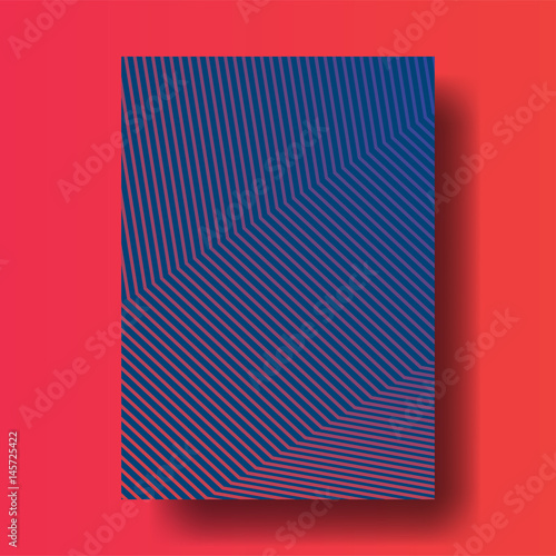 Abstract Geometric Shapes Cover Design layout for banners, wallpaper, flyers, invitation, posters, brochure, voucher discount - Vector illustration template