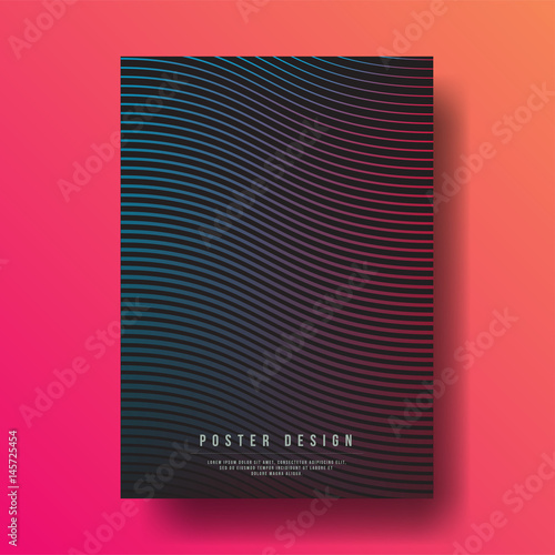 Abstract Geometric Shapes Cover Design layout for banners, wallpaper, flyers, invitation, posters, brochure, voucher discount - Vector illustration template