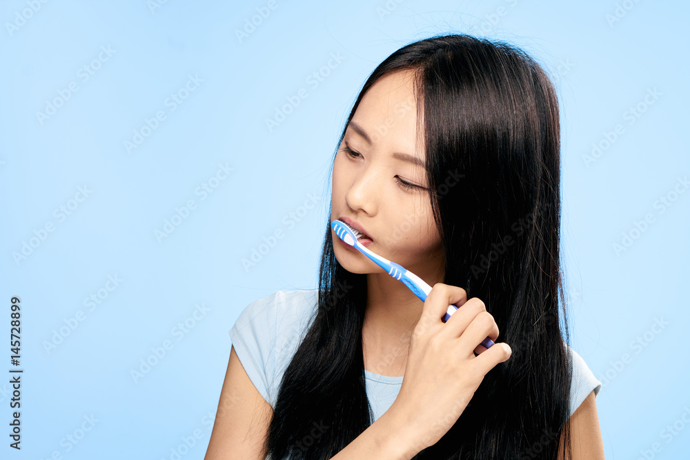 beautiful woman with toothbrush, mouth, hygiene, light, healthy teeth beautiful woman with toothbrush, mouth, hygiene, light, healthy teeth