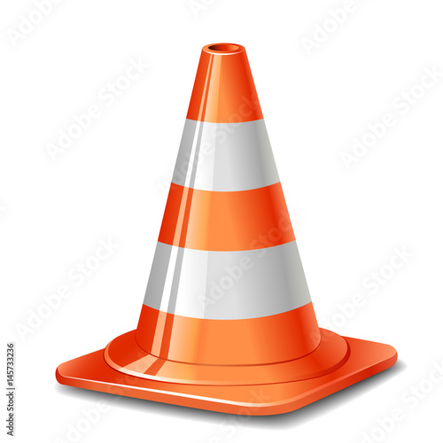 orange traffic cone