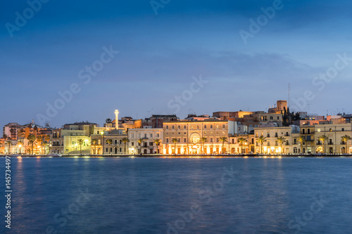 Brindisi city center  Puglia  south of Italy