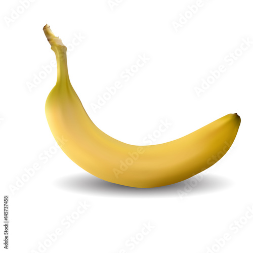 Photo Realistic Banana Isolated