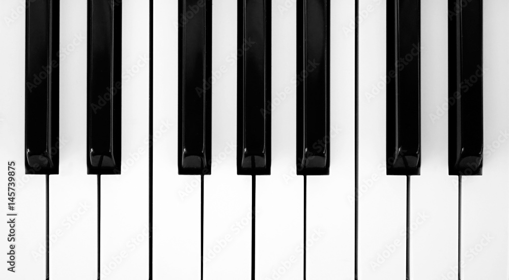 piano keyboard on black background
piano keyboard on black background