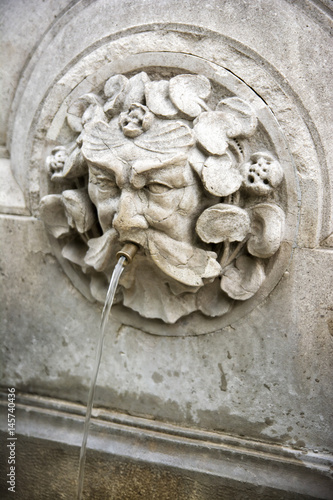 Detail Of A Fountain From Vienna, Austria