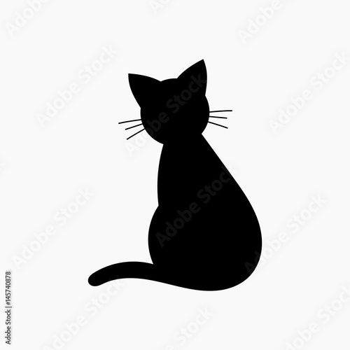 Cat shape icon
