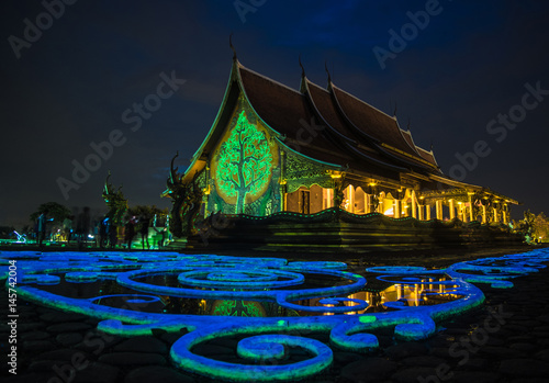 "Sirindhorn Wararam Phu Prao Temple" (Wat Phu Prao),Ubonratchatani, Thailand(unseen in Thailand) © weerapat