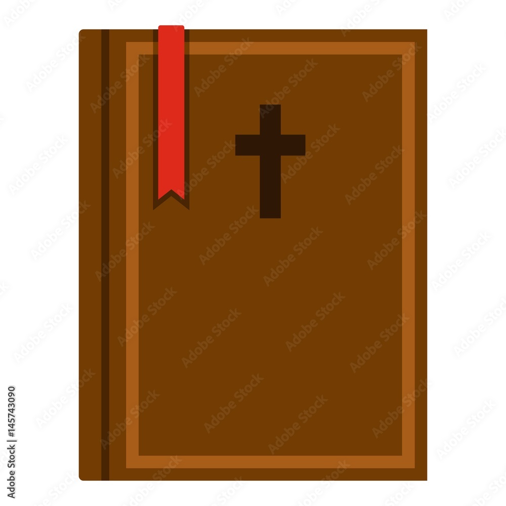 Fototapeta premium Bible icon isolated
