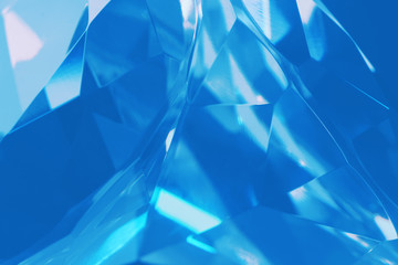 blue crystal background