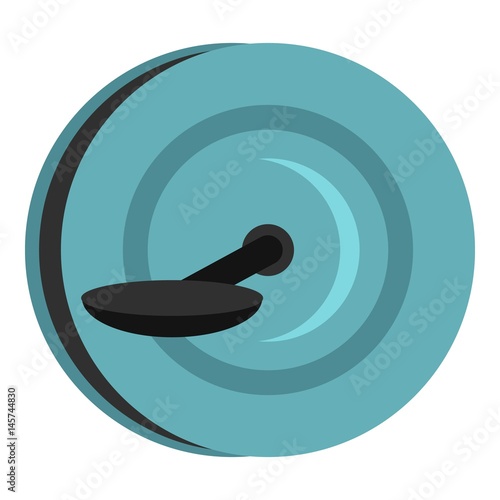 Monowheel icon isolated