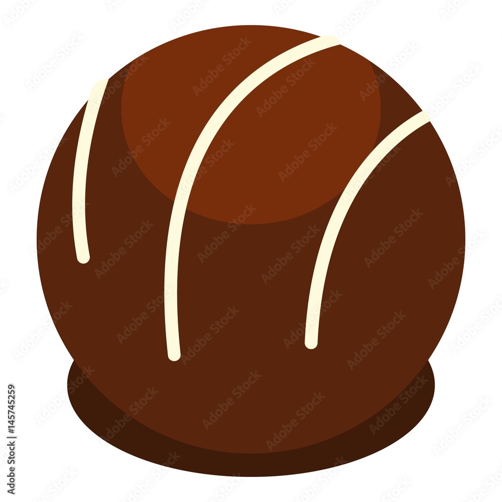 Chocolate candy icon isolated Chocolate candy icon isolated