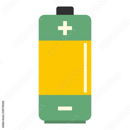 AA Alkaline battery icon isolated