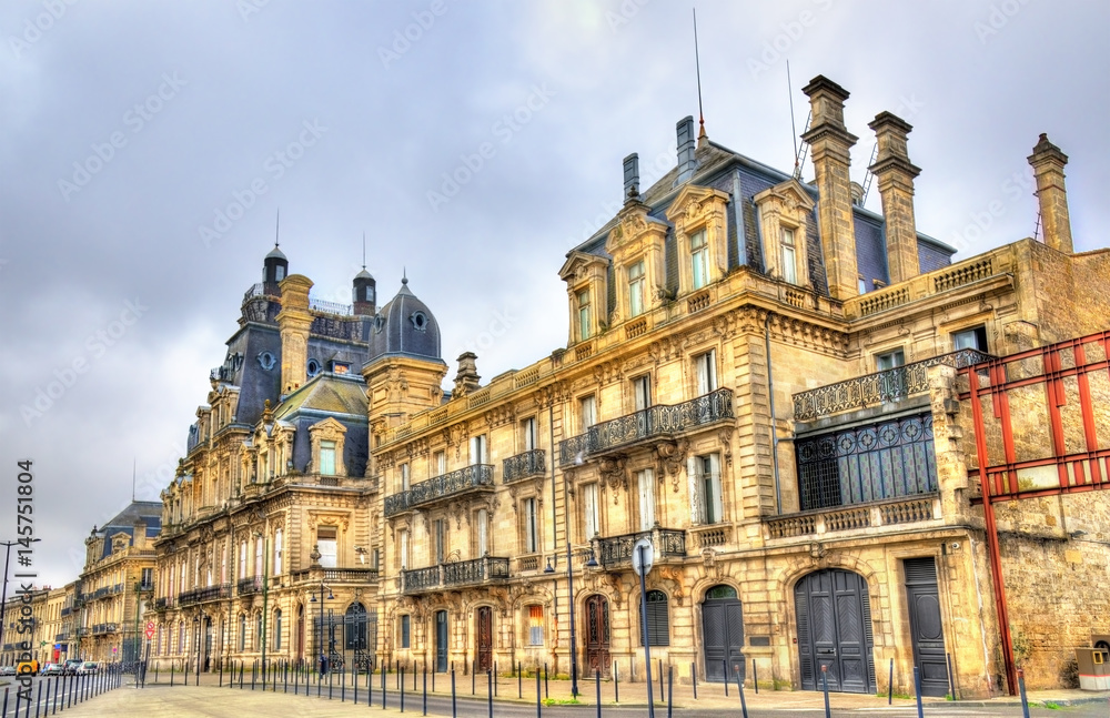 Chateau Descas, a historic building in Bordeaux, France