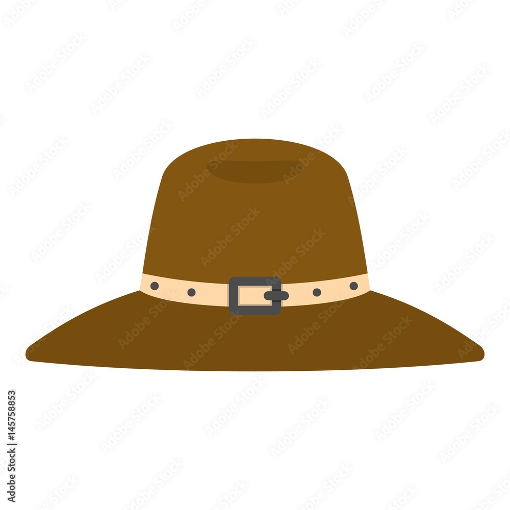 Hat icon isolated Hat icon isolated