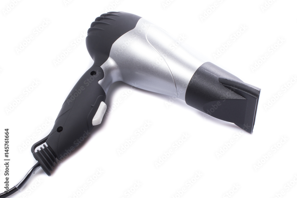 Hair dryer isolated on white Hair dryer isolated on white