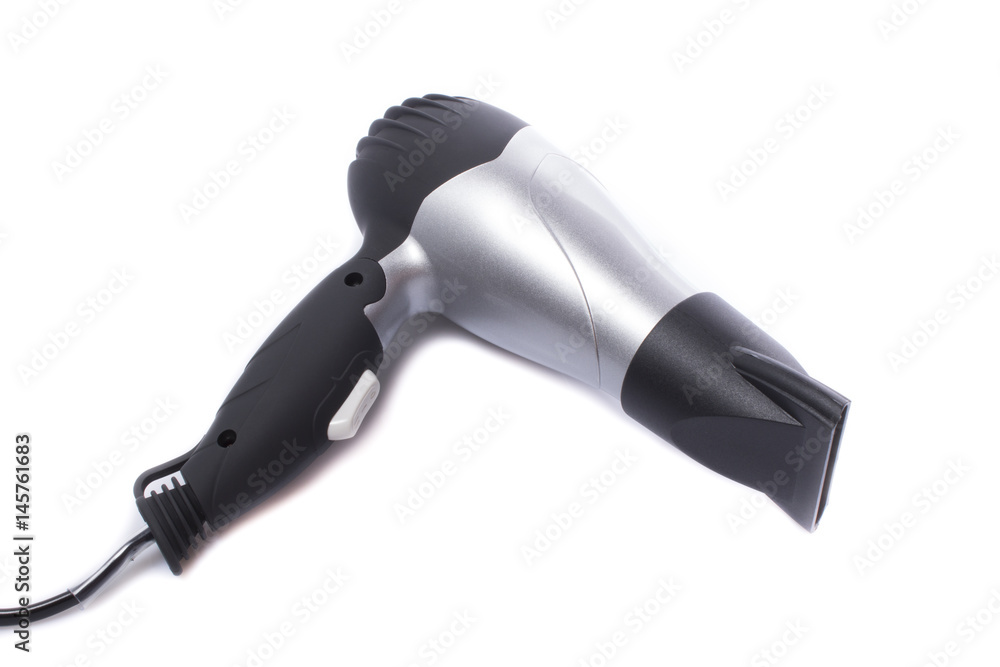 Hair dryer isolated on white Hair dryer isolated on white