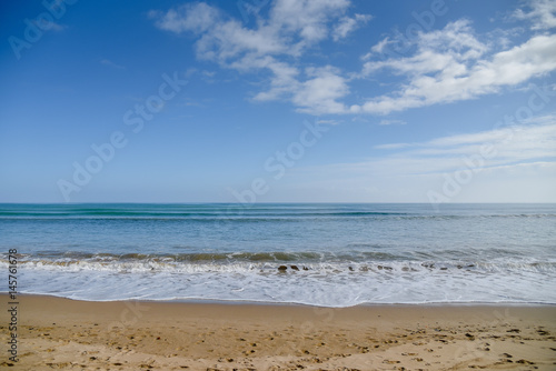 Tropical sea, beach and blue sky © zephyr_p