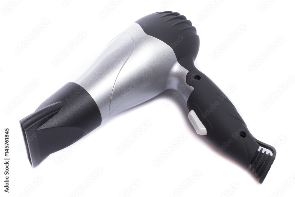 Hair dryer isolated on white Hair dryer isolated on white