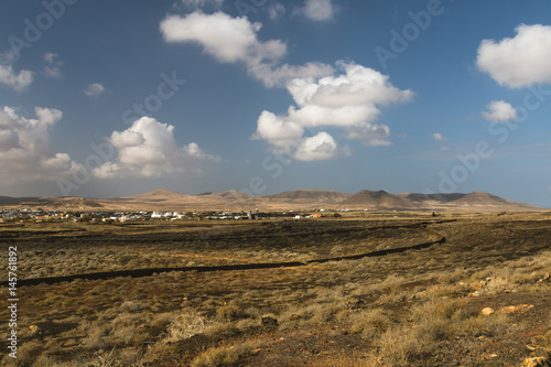 Lajares Village In Fuerteventura  Spain
