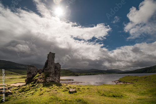 Burg Ardvreck Castle am Loch Assynt
