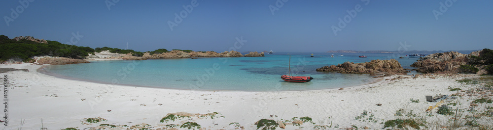 Budelli beach, Sardinia island