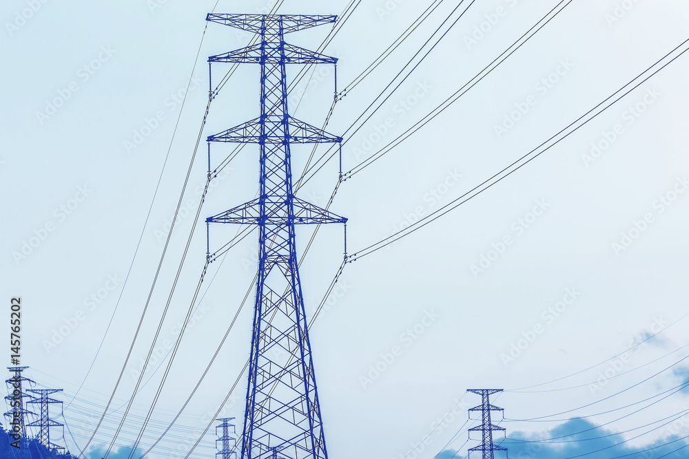 Electric tower, power generation Electric tower, power generation