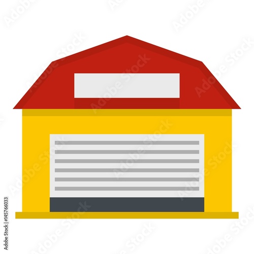 Hangar icon isolated