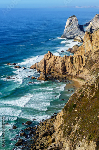 Rocky coast in Portugal